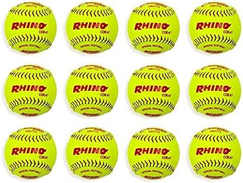 image:imageChampion Sports Softballs  Leather amp Synthetic Options for Practice or Games Multiple SizesSyntex Leather Poly Core Pack of 12