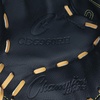 image:imageChampion Sports 14 Physical Ed Glove  Soft Leather Front and Nylon Mesh Back for Comfort Grip  Adjustable Strap with Velcro Closure  Closed Web  Age HSAdult  RightHanded GloveBlack