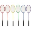 image:imageChampion Sports 26 Twin Shaft Badminton Racket with Nylon Coated Steel Strings26 Single Shaft Racket  Braided Nylon Strings Set of 6