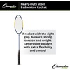 image:imageChampion Sports 26 Twin Shaft Badminton Racket with Nylon Coated Steel Strings26 Single Shaft Racket  Nylon Coated Steel Strings Single