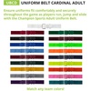 image:imageChampion Sports Baseball amp Softball Belt  Stretch Fit Uniform Belt for Youth amp Adult Players Multiple ColorsCardinal Red