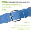 image:imageChampion Sports Baseball amp Softball Belt  Stretch Fit Uniform Belt for Youth amp Adult Players Multiple ColorsColumbia Blue