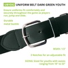 image:imageChampion Sports Baseball amp Softball Belt  Stretch Fit Uniform Belt for Youth amp Adult Players Multiple ColorsDark Green