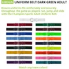 image:imageChampion Sports Baseball amp Softball Belt  Stretch Fit Uniform Belt for Youth amp Adult Players Multiple ColorsDark Green