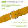 image:imageChampion Sports Baseball amp Softball Belt  Stretch Fit Uniform Belt for Youth amp Adult Players Multiple ColorsGoldYellow