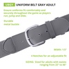 image:imageChampion Sports Baseball amp Softball Belt  Stretch Fit Uniform Belt for Youth amp Adult Players Multiple ColorsGray