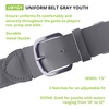 image:imageChampion Sports Baseball amp Softball Belt  Stretch Fit Uniform Belt for Youth amp Adult Players Multiple ColorsGray