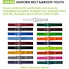 image:imageChampion Sports Baseball amp Softball Belt  Stretch Fit Uniform Belt for Youth amp Adult Players Multiple ColorsMaroon