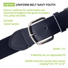 image:imageChampion Sports Baseball amp Softball Belt  Stretch Fit Uniform Belt for Youth amp Adult Players Multiple ColorsNavy