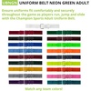 image:imageChampion Sports Baseball amp Softball Belt  Stretch Fit Uniform Belt for Youth amp Adult Players Multiple ColorsNeon Green