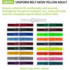 image:imageChampion Sports Baseball amp Softball Belt  Stretch Fit Uniform Belt for Youth amp Adult Players Multiple ColorsNeon Yellow