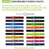 image:imageChampion Sports Baseball amp Softball Belt  Stretch Fit Uniform Belt for Youth amp Adult Players Multiple ColorsPurple