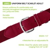 image:imageChampion Sports Baseball amp Softball Belt  Stretch Fit Uniform Belt for Youth amp Adult Players Multiple ColorsScarlet