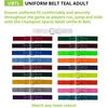 image:imageChampion Sports Baseball amp Softball Belt  Stretch Fit Uniform Belt for Youth amp Adult Players Multiple ColorsTeal