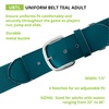 image:imageChampion Sports Baseball amp Softball Belt  Stretch Fit Uniform Belt for Youth amp Adult Players Multiple ColorsTeal