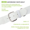 image:imageChampion Sports Baseball amp Softball Belt  Stretch Fit Uniform Belt for Youth amp Adult Players Multiple ColorsWhite