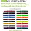 image:imageChampion Sports Baseball amp Softball Belt  Stretch Fit Uniform Belt for Youth amp Adult Players Multiple ColorsWhite