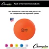 image:imageChampion Sports Field Hockey Balls  NFHS Approved HighVisibility Regulation Balls 12PackOrange Pack of 12