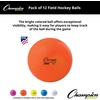 image:imageChampion Sports Field Hockey Balls  NFHS Approved HighVisibility Regulation Balls 12PackOrange Pack of 12