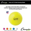 image:imageChampion Sports Field Hockey Balls  NFHS Approved HighVisibility Regulation Balls 12PackYellow Pack of 12