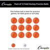 image:imageChampion Sports Field Hockey Practice Balls  12 Pack in Multiple ColorsOrange