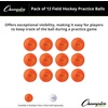 image:imageChampion Sports Field Hockey Practice Balls  12 Pack in Multiple ColorsOrange