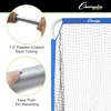 image:imageChampion Sports Football Kicking Screen  Powder Coated Steel  Extra Deep Pocket  WhiteBlue