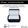 image:imageChampion Sports Football Quarterback Triple Playcard Armband Holder  White and BlackBLACK