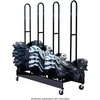 image:imageChampion Sports Heavy Duty Four Stack Shoulder Pad Rack with Swivel Casters