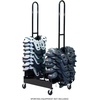 image:imageChampion Sports Heavy Duty Steel Two Stack Football Shoulder Pad Rack with Swivel Casters