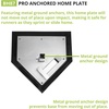 image:imageChampion Sports Home Plates  Durable Molded Rubber BaseballSoftball Home Base with Various Bottom amp Anchor Options InGround Waffle Metal or Hardwood Base Styles AvailablePro Anchor Home Plate