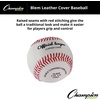 image:imageChampion Sports Leather Baseball Set Dozen Indoor  Outdoor Genuine Leather Official League Baseballs for Practice Training or Real Game  OLBXX Pack of 12