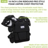 image:imageChampion Sports Low Rebound Foam Professional Model Chest Protector  16  Black