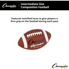 image:imageChampion Sports Pro amp Composite Series Footballs  WaterResistant Composite IndoorOutdoor OfficialPee Wee SizesIntermediate
