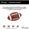 image:imageChampion Sports Pro amp Composite Series Footballs  WaterResistant Composite IndoorOutdoor OfficialPee Wee SizesJunior