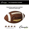 image:imageChampion Sports Pro amp Composite Series Footballs  WaterResistant Composite IndoorOutdoor OfficialPee Wee SizesJunior