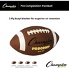 image:imageChampion Sports Pro amp Composite Series Footballs  WaterResistant Composite IndoorOutdoor OfficialPee Wee SizesJunior