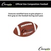 image:imageChampion Sports Pro amp Composite Series Footballs  WaterResistant Composite IndoorOutdoor OfficialPee Wee SizesOfficial