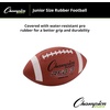 image:imageChampion Sports Rubber Football  Durable AllWeather Ball for Pee Wee to Official Sizes Indoor amp Outdoor PlayJunior Size Ages 1012