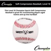 image:imageChampion Sports Soft Compression BaseballWhiteRedBlack