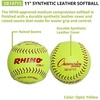 image:imageChampion Sports Softballs  Leather amp Synthetic Options for Practice or Games Multiple SizesSyntex Leather Poly Core Pack of 12