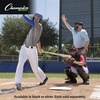 image:imageChampion Sports Ultra Lightweight Umpire Face Mask  Baseball amp Softball Umpire Equipment Steel Frame Leather PaddingAdult DryTekBlack