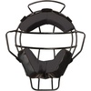 image:imageChampion Sports Ultra Lightweight Umpire Face Mask  Baseball amp Softball Umpire Equipment Steel Frame Leather PaddingAdult DryTekBlack
