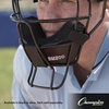 image:imageChampion Sports Ultra Lightweight Umpire Face Mask  Baseball amp Softball Umpire Equipment Steel Frame Leather PaddingAdult DryTekSilver