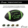 image:imageChampion Sports Weighted FootballBlackNeon