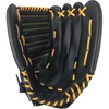 image:imageChampion Sports 14 Physical Ed Glove  Soft Leather Front and Nylon Mesh Back for Comfort Grip  Adjustable Strap with Velcro Closure  Closed Web  Age HSAdult  LeftHanded GloveBlack
