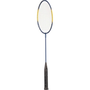 image:imageChampion Sports 26 Twin Shaft Badminton Racket with Nylon Coated Steel Strings26 Single Shaft Racket  Braided Nylon Strings Single BlueYellow