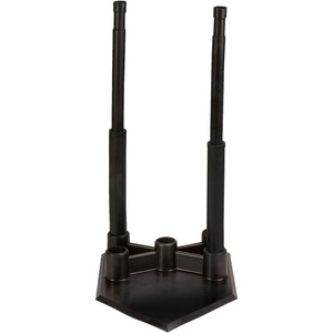 image:imageChampion Sports Deluxe Batting Tee  Mounted on Official Home Plate Adjustable Telescopic Molded Rubber Tee Multiple Style Options  Singles amp Sets AvailableDeluxe 5 Position Batting Tee