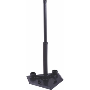 image:imageChampion Sports Deluxe Batting Tee  Mounted on Official Home Plate Adjustable Telescopic Molded Rubber Tee Multiple Style Options  Singles amp Sets Available3 Position