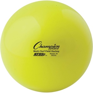 image:imageChampion Sports Field Hockey Balls  NFHS Approved HighVisibility Regulation Balls 12PackYellow Pack of 12